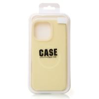 Чехол MagSafe Liquid Silicone Full для iPhone 16 Pro sunglow