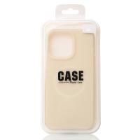 Чехол MagSafe Liquid Silicone Full для iPhone 16 Pro cream