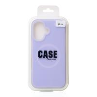 Чехол MagSafe Liquid Silicone Full для iPhone 16 violet