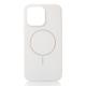 Чехол MagSafe Silicone Beats Case для iPhone 14 Pro Max white