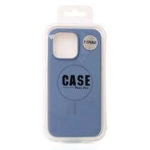 Силиконовый чехол Slim Ring Soft с поддержкой MagSafe для iPhone 14 Pro Max storm blue