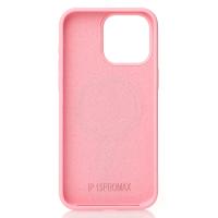 Чехол MagSafe Silicone Beats Case для iPhone 15 Pro Max pink