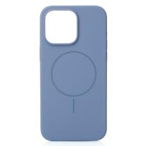 Силиконовый чехол Slim Ring Soft с поддержкой MagSafe для iPhone 15 Pro Max storm blue