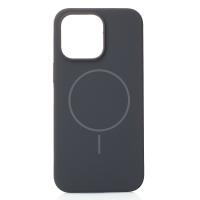 Чехол MagSafe Silicone Beats Case для iPhone 15 Pro stone gray