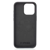 Силиконовый чехол Slim Ring Soft с поддержкой MagSafe для iPhone 15 Pro stone gray