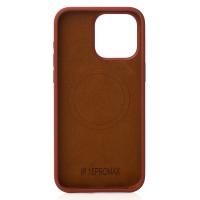 Чехол MagSafe Silicone Beats Case для iPhone 15 Pro Max brown