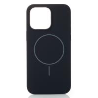 Чехол MagSafe Silicone Beats Case для iPhone 15 Pro Max black