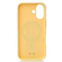 Чехол MagSafe Silicone Beats Case для iPhone 16 sunglow