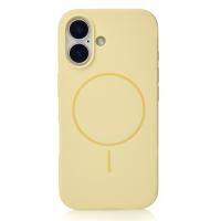 Чехол MagSafe Silicone Beats Case для iPhone 16 sunglow