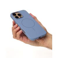 Чехол MagSafe Silicone Beats Case для iPhone 16 Pro Max storm blue
