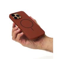 Чехол MagSafe Silicone Beats Case для iPhone 16 Pro brown