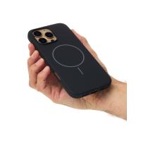 Чехол MagSafe Silicone Beats Case для iPhone 16 Pro black