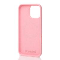 Чехол MagSafe Silicone Beats Case для iPhone 16 Pro pink