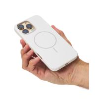 Чехол MagSafe Silicone Beats Case для iPhone 16 Pro white