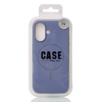 Чехол MagSafe Silicone Beats Case для iPhone 16 storm blue
