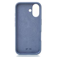 Чехол MagSafe Silicone Beats Case для iPhone 16 storm blue