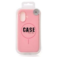 Чехол MagSafe Silicone Beats Case для iPhone 16 pink