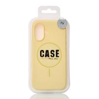 Чехол MagSafe Silicone Beats Case для iPhone 16 sunglow
