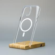 Чохол SPACE CASE з підтримкою MagSafe для телефону iPhone 13 Прозорий