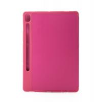 Чохол зі штучної шкіри SmartCover для планшета Samsung Galaxy Tab S9 FE малиновий