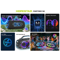 Колонка Bluetooth Hopestar PARTY BOX 168 green