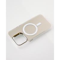 Полиуритановый чехол MagSafe "IMD Colors" для iPhone 11 серебряный