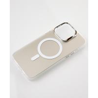 Полиуритановый чехол MagSafe "IMD Colors" для iPhone 11 серебряный