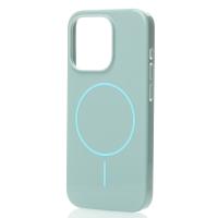 Поликарбонатный чехол Beats Case with MagSafe для iPhone 15 Pro wave blue