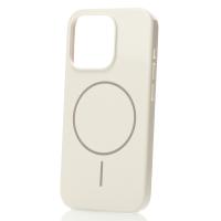 Поликарбонатный чехол Beats Case with MagSafe для iPhone 15 Pro natural titanium