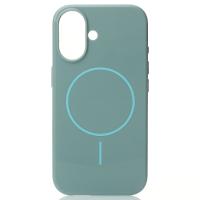 Поликарбонатный чехол Beats Case with MagSafe для iPhone 16 wave blue