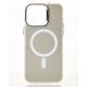 Полиуритановый чехол MagSafe "IMD Colors" для iPhone 11 Pro серебряный