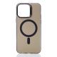 Полиуритановый чехол MagSafe "IMD Colors" для iPhone 12 / iPhone 12 Pro черный