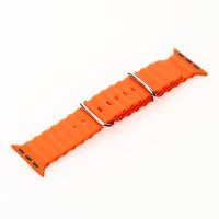 Ремінець для Apple Watch "Ocean Band" 42/44/45/49 мм помаранчевий