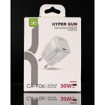 МЗП DC блок (1 PD / 30W / GaN Technology) (CA-F06) білий