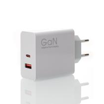 МЗП блок GaN (1 PD / 67W + 1 QC3.0) (MDY-12E-EF) (тех.пак.) білий