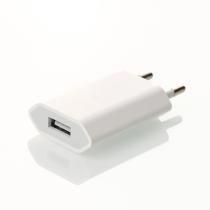 МЗП блок (1 USB / 5W / 1A) прямокутник (тех.пак.) білий