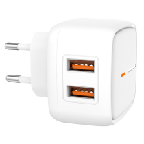 МЗП XO блок (2 USB / 2.4A) (L61) білий