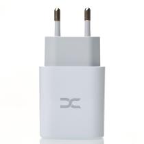 МЗП DC 2в1 блок (2 USB / 2.4A) + кабель (USB - Lightning) (CA-D24) білий