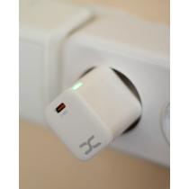 МЗП DC 2в1 блок (1PD / 30W / GaN Technology) + кабель (Type-C - Lightning 20W) (CA-F06) білий