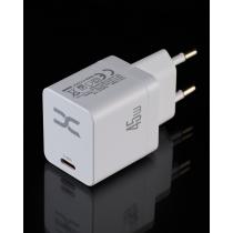 МЗП DC 2в1 блок (1 PD / 45W) + кабель (Type-C - Type-C 60W) (CA-F09) білий