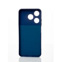 Силиконовый чехол CAMERA PROTECTION для Tecno Spark 10 (KI5q) темно-синий
