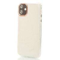 Силиконовый чехол DARK GLITTER для iPhone 12 / iPhone 12 Pro прозрачный