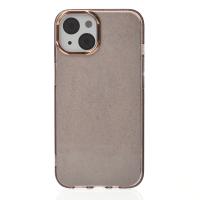 Силиконовый чехол DARK GLITTER для iPhone 15 Plus черный