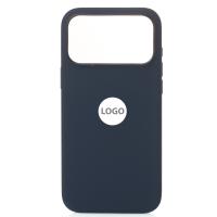Силиконовый чехол Lux Colors с поддержкой MagSafe для iPhone 17 Pro Max (AI) Black