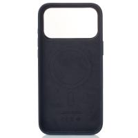 Силиконовый чехол Lux Colors с поддержкой MagSafe для iPhone 17 Pro Max (AI) Black