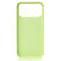 Силиконовый чехол Lux Colors с поддержкой MagSafe для iPhone 17 Pro Max (AI) Neon Yellow