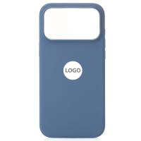 Силіконовий чохол Lux Colors з підтримкою MagSafe для iPhone 17 Pro Max (AI) Anchor Blue