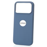 Силіконовий чохол Lux Colors з підтримкою MagSafe для iPhone 17 Pro Max (AI) Anchor Blue