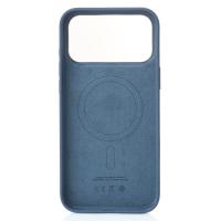 Силіконовий чохол Lux Colors з підтримкою MagSafe для iPhone 17 Pro Max (AI) Anchor Blue