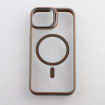 Силіконовий чохол MagSafe CAMERA GLASS PROTECTION для телефону iPhone 11 Pro Max сірий